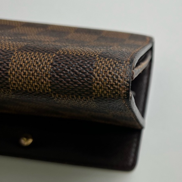 Louis Vuitton Damier Ebene Porte Monnaie Billets Tresor Wallet - Picture 13 of 13